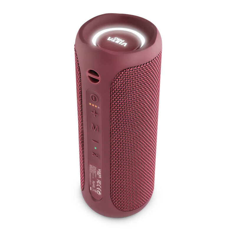 Vieta Pro Dance Bluetooth Speaker 25W rot