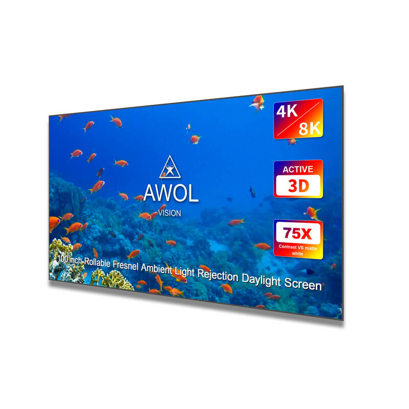 Awol Vision 150" Beamerleinwand Kino ALR